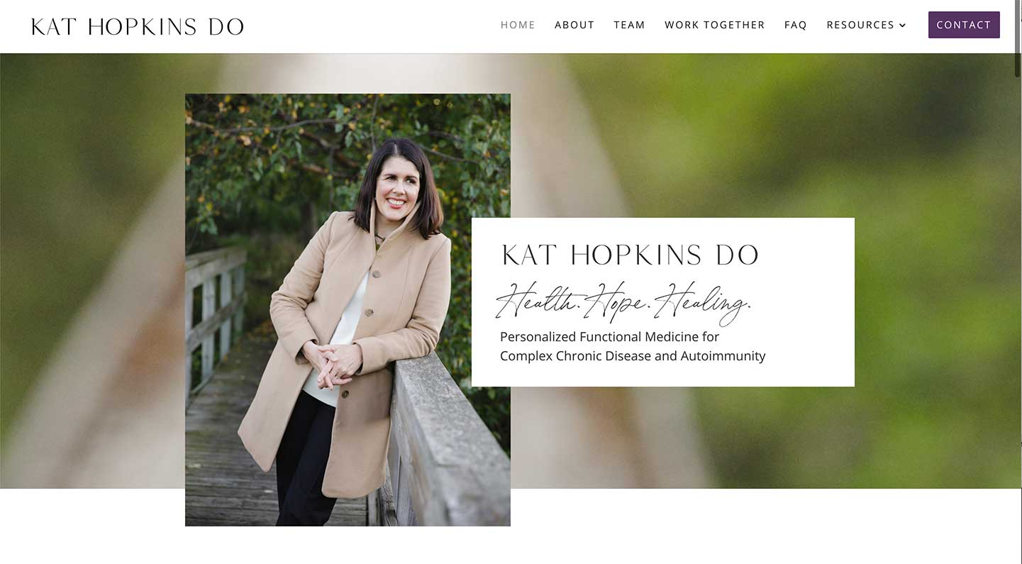 Lisa Terhaar Dr. Kat Hopkins Integrative & Functional Medicine