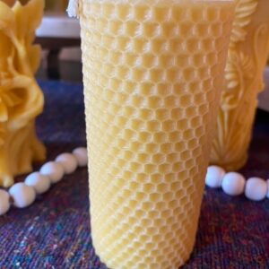 Honeycomb Cylinder Candle