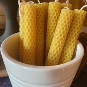 Beeswax Taper Candle